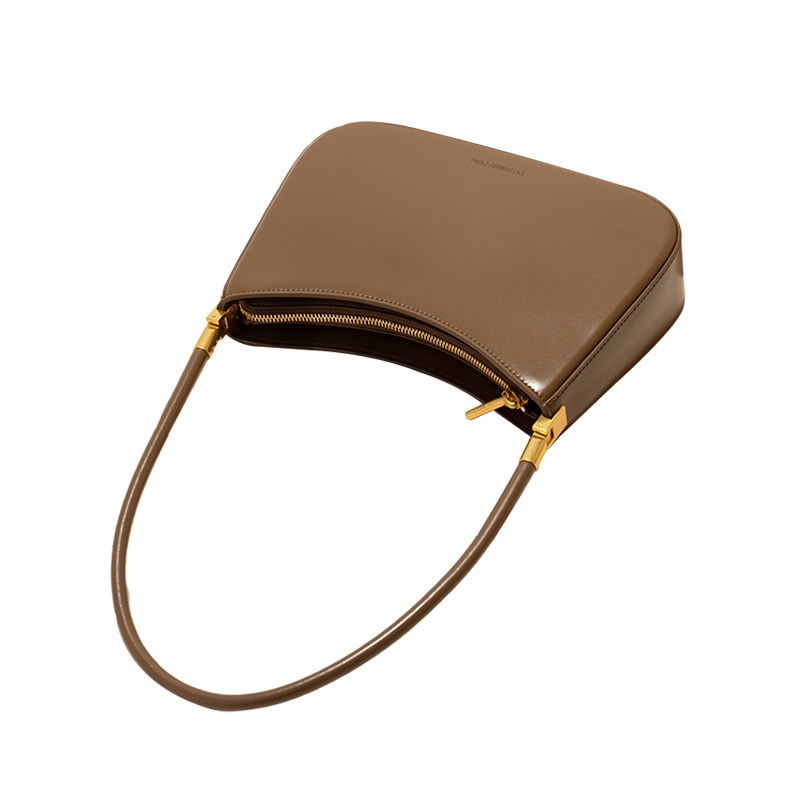 GXFMOD 原创设计真皮通勤法棍包2025早秋法式腋下包单肩复古女包