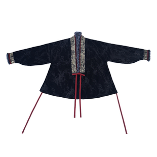 拟梦【疏影】原创明制对穿交弓袋袖外套改良破肩加绒口袋秋冬汉服