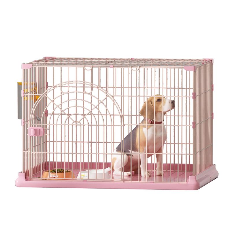 樹脂加粗狗籠子小型犬中大型寵物貓籠子家用室內(nèi)帶廁所狗狗別墅