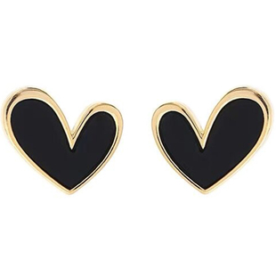 925银针独特爱心日常耳钉女秋冬高级感轻奢耳环小众设计感耳饰