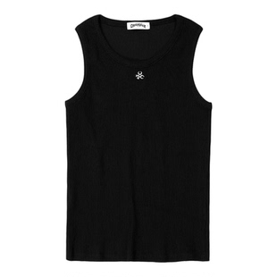 jaypark 朴宰范同款 DAUSPICE 韩国代购标志无袖背心潮流宽松上衣