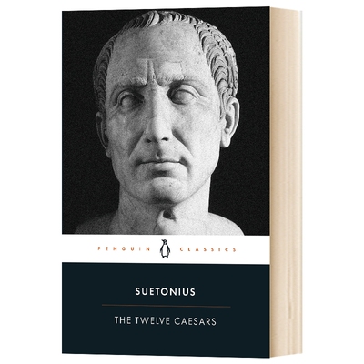 华研原版 十二凯撒 英文原版 The Twelve Caesars 经典小黑书系列 Suetonius 英文版 进口英语书籍