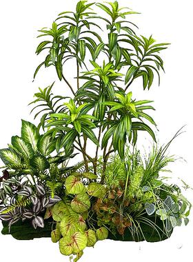 喜语仿真植物景观橱窗造景装饰