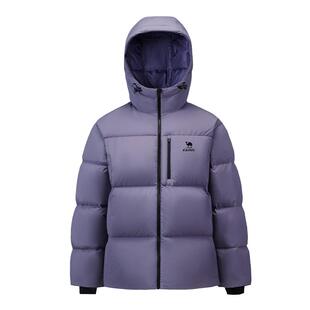 骆驼运动羽绒服女生冬季防泼水连帽发热保暖防风外套加厚面包服男