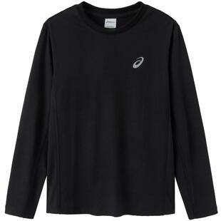 亚瑟士儿童打底衫秋冬运动速干衣长袖T恤上衣男童羽毛球训练服女