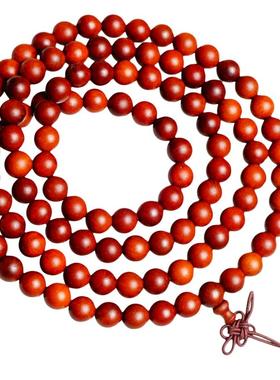 保真天然雷击枣木手串老料颗念珠