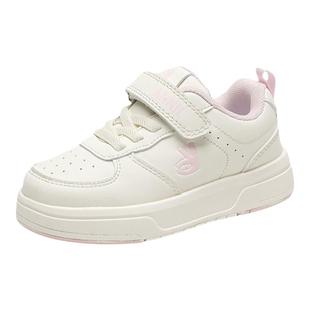 安奈儿女童运动鞋小白鞋2026新款春秋款女孩白色儿童鞋子板鞋轻便