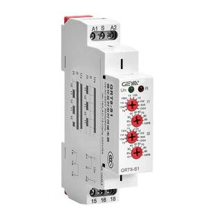 GEYA格亚 双循环时间继电器 12V-240V无限自动循环延时开关GRT8-S