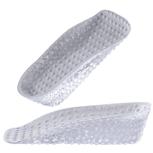 开口笑增高鞋垫内增高垫女硅胶不累脚隐形女士七分半垫板鞋1.5cm