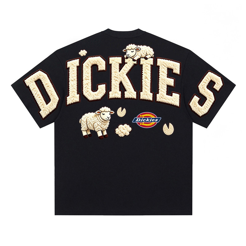 Dickies纯棉短袖t恤女士宽松上衣