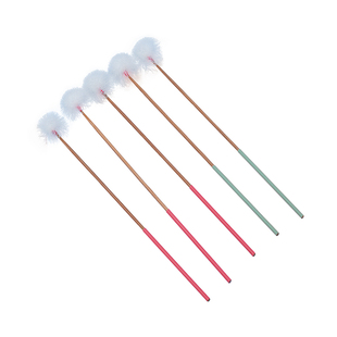 煤竹鹅毛棒毛毛采耳工具竹柄鹅毛棒掏耳朵挖耳勺扫耳清洁转耳毛棒