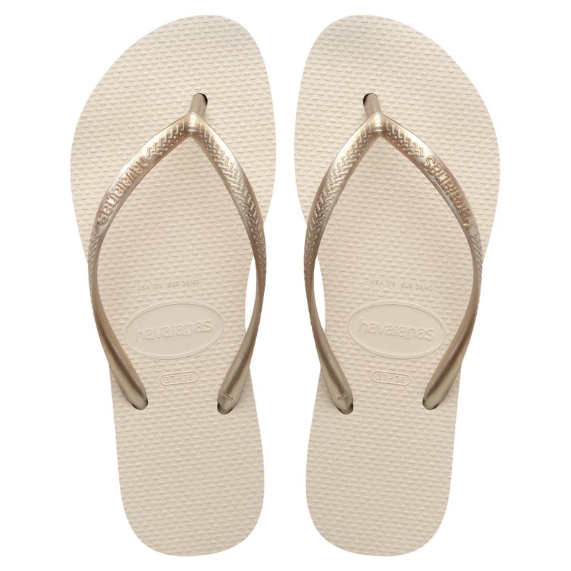 Havaianas女士纯色人字拖松糕底