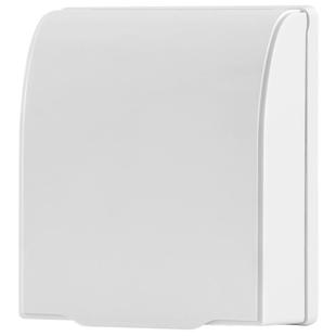 86型粘贴式插座防水盒浴室防水罩卫生间插头防溅盒放水保护电源盒