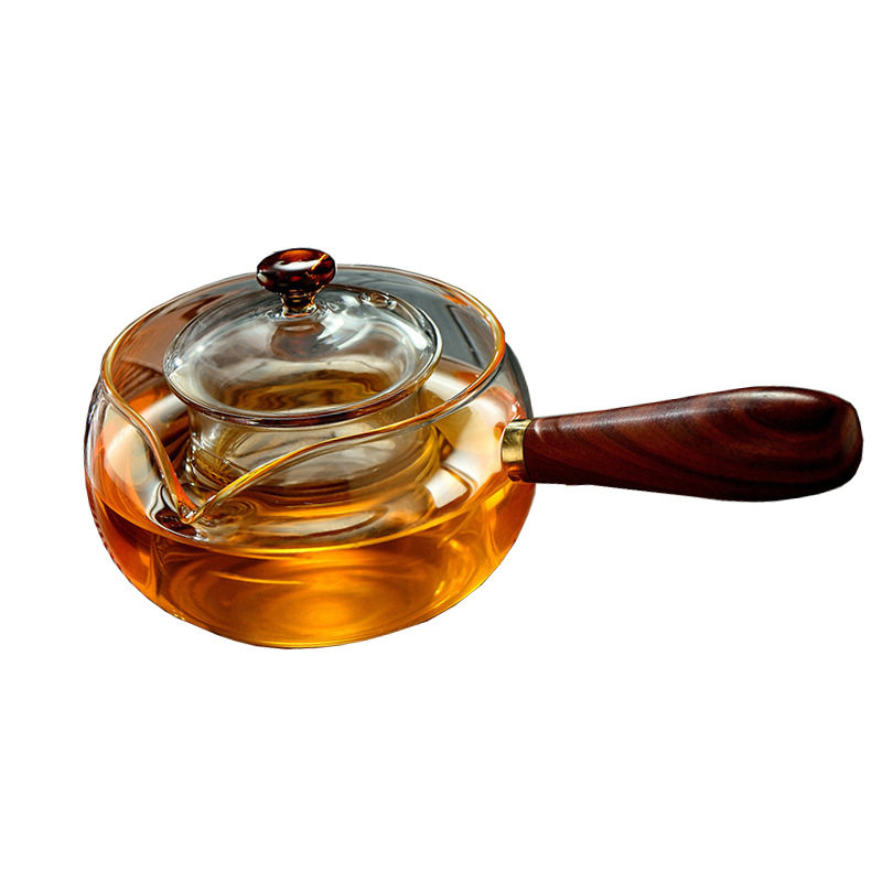 梨木木把茶壶加厚功夫茶具