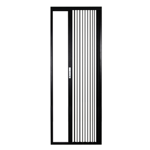 亚克力免打孔铝合金透明水晶折叠门厨房隔油烟卫生间隐形玻璃隔断