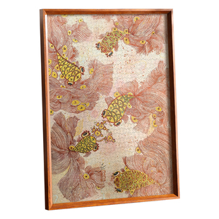 拼图相框70x50cm75实木挂墙500片2000一千片420x297mm裱框展示框