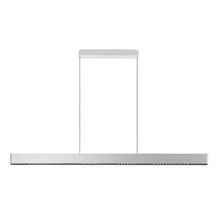 意菲意「餐际光」一字升降餐厅吊灯全光谱护眼极简上下发光长条灯