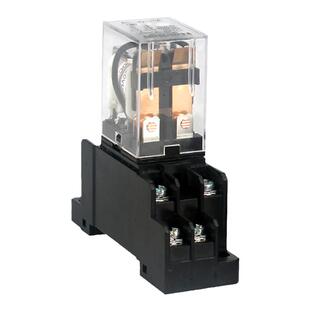 JQX-13F大8脚小型继电器HH62PAC220VDC24VDC48V电磁继电器耐电