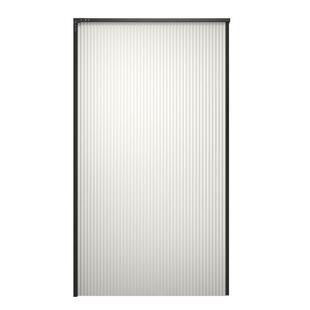 隐形折叠浴帘浴室洗澡隔断帘卫生间干湿分离拉帘淋浴防水防霉帘子