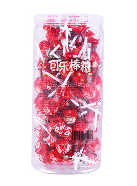 喜糖红色可乐味棒棒糖花束