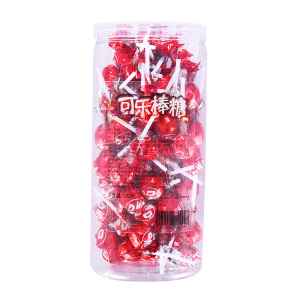 喜糖红色可乐味棒棒糖花束
