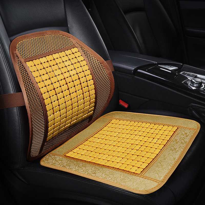 汽车座垫夏季凉垫腰竹片方凉透气麻将垫垫坐垫靠凉席感座椅单片