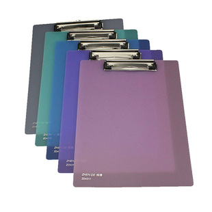 一个包邮A4板夹A5文件夹板写字板夹点餐垫票据夹塑料吊挂板文件夹