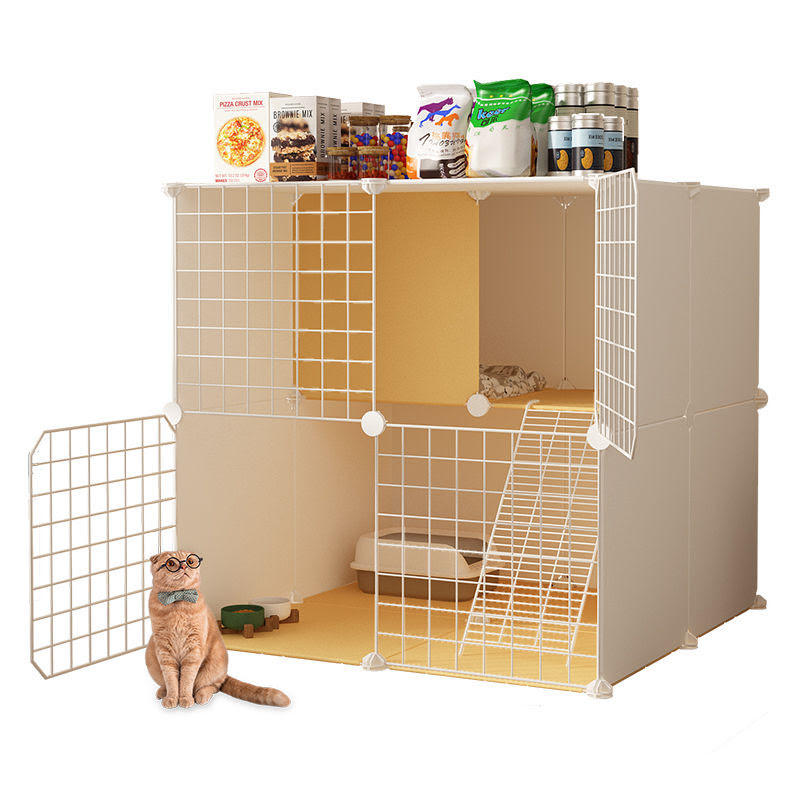 不占地猫窝猫别墅家用室内小户型新型猫笼子超大自由空间猫咪屋舍