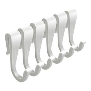 小推车置物架挂钩塑料厨房卡扣配件s挂钩挂篮网格片s型塑料挂钩