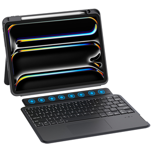 智思慧适用苹果ipad妙控键盘pro11寸13保护套air7/6平板壳mini7智能触控蓝牙磁吸ipad9/10/11代4专用一体鼠标