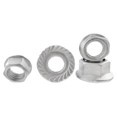 达克罗10级法兰带花齿垫片螺母