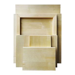 岩彩画木板漆画板油画板雕刻版画沥粉画板坦培拉木板框油画框木板