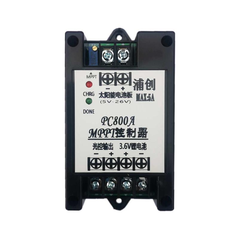mppt太阳能控制器光伏降压充电模块光控太阳能灯3.6V3.7V锂电池