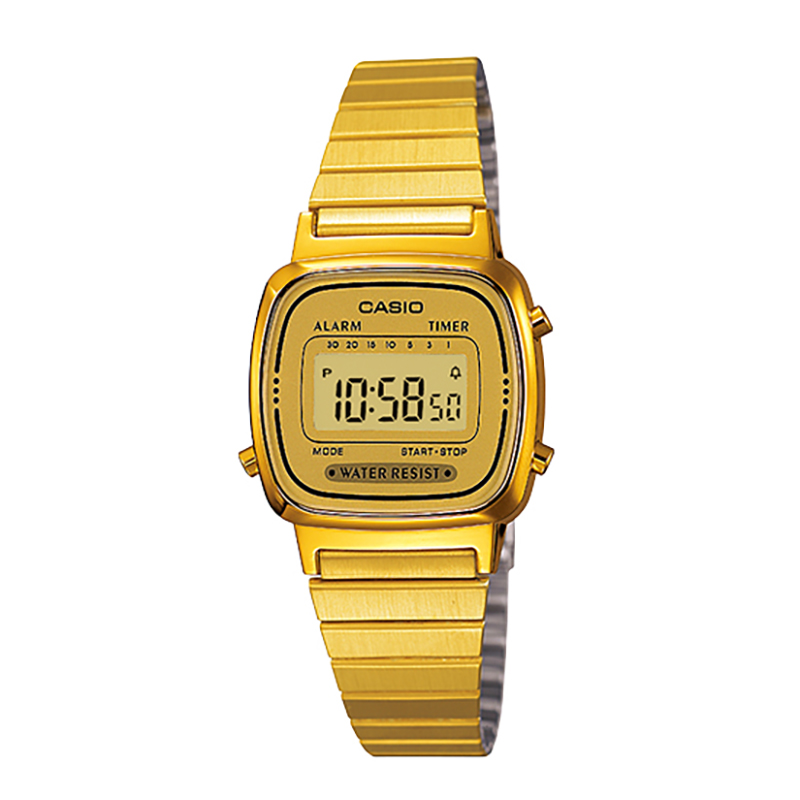 【神仙buff配色】卡西欧casio 复古小金表 女表LA670WGA-6D魅惑紫