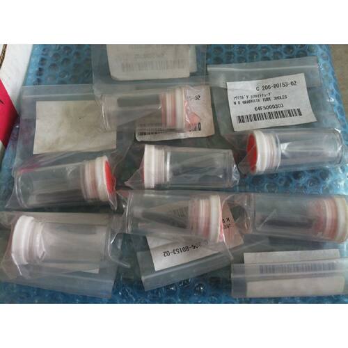 Lot of 7 SHIMADZU 2068015302 H D GRAPHITE TUBE 3HOLES NEW