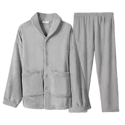 七匹狼睡衣男款秋冬季男士家居服