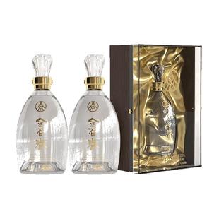 五粮液股份金谷春52度礼盒500ml*2瓶浓香型白酒送礼宴饮透明瓶