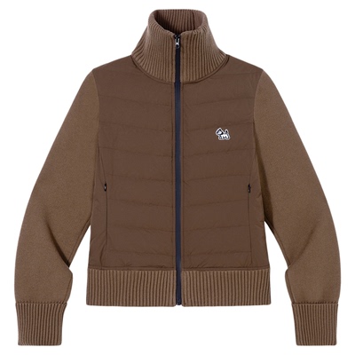 PSO Brand女装【90绒】可爱小狗修身立领风衣外套羽绒服女款冬季