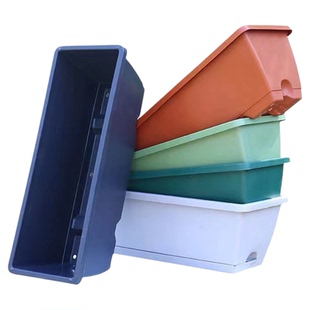 长条种菜盆长方形种蒜霍伦花盆多肉培育盆家庭阳台蔬菜塑料种植槽