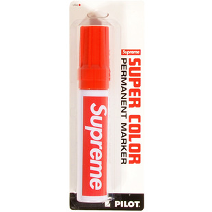 Supreme笔18FW Pilot Marker 马克笔 记号笔 油性笔