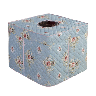 电炉罩开孔新款烤火桌布罩加厚正方形电暖炉电暖桌罩套取暖炉套布