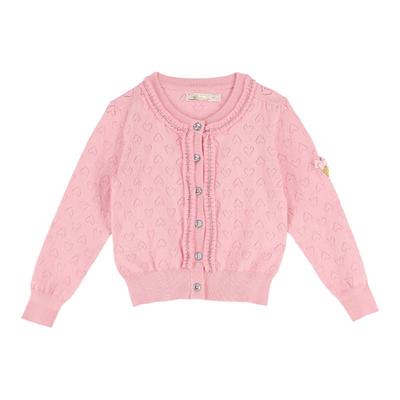 女童春秋时尚休闲针织衫