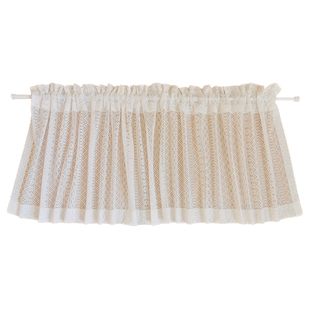 思幔蕾丝短帘镂空隔断半帘柜帘门帘咖啡帘飘窗风水帘田园复古ins