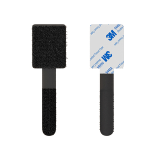 理线器魔术贴数据线收纳走线路网线卡扣办公桌面捆绑带电线固定器