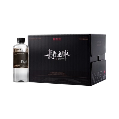 长生之脉克东天然苏打水无糖无气