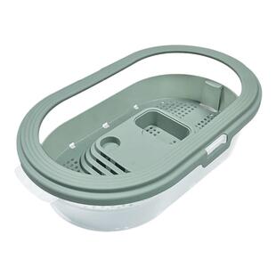 超大号新款乌龟缸懒人家用客厅生态带晒台别墅造景养龟专用饲养箱