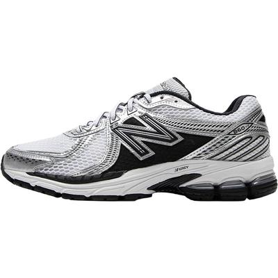 New Balance NB官方正品男女复古银色网面透气运动老爹鞋ML860XD