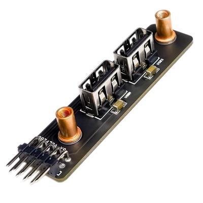 deskmini主机机身侧面USB2.0扩展