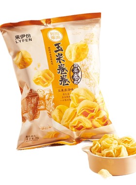 来伊份玉米卷卷玉米浓汤味小零食