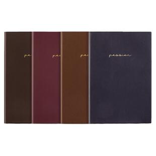 得力纽赛笔记本NS203简约记事本商务复古皮面本a5加厚精致办公皮本批量工作记录本会议软皮簿备忘大学生